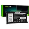 Green Cell YRDD6 / 01VX1H / 1VX1H Batteria per PC portatile Dell Inspiron 5493 5485 5491 5584 5593 5590, Vostro 5581 3491 (3600 mAh, 11.4V, color Nero)