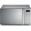 Hisense H20MOMS4HG Forno Microonde con controllo Elettronico, Capacità 20 L, Potenza 700 WattGrill Potenza 800 Watt, Display Led Comandi Touch, Funzione Grill, Colore Silver