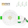 Aulaiyi Faretti LED da Incasso per Cartongesso 230V, 6W 750LM Faretto Incasso Regolabile 2700K/4000K/6000K, IP44 Faretti LED Soffitto Ultrasottili per Bagno, Foro 75-85mm, Set di 3 Bianco