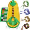 Tacopet Kit Braccialetti Fai da Te Bambina con Telaio, 20 Fili