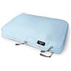 NANDADEVI Organizer per Valigia, Packing Cubes, Gadget da Viaggio, Essenziali da Viaggio, Organizer per Valigie e Zaini (L-Blu Chiaro, 40x30x5cm)