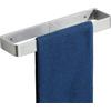 SAYAYO Porta Asciugamani Bagno 30CM Porta Asciugamano Autoadesivo Porta Asciugamani Bidet Porta Salviette da Parete Argento Anello Portasciugamani Per Bagno Cucina