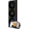 Thermalright-TR TR-Thermalright Wonder Vision 360 UB ARGB Nero Liquid CPU Cooler, Schermo Curvo 3D da 6,67'' con Risoluzione 2400x1080 - Magnetico, Radiatore da 360mm, per AM5, LGA1851/1700