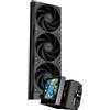 Thermalright-TR TR-Thermalright Stream Vision 360 Nero Liquido Refrigeratore CPU, Schermo LCD IPS da 3,5'' con risoluzione 680x480 - magnetico, testa fredda con ventilatore integrato, per AM5/LGA1851/1700