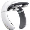 WOLWES Massaggiatore Collo Intelligente,Impulso Elettrico Massaggiatore Cervicale,Massaggiatore Collo Elettrico Portatile,Regalo per Uomo Donna,4 modalità A