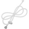 Healeved Tubo Ricambio Silicone Bianco in Dentale Idropulsore Elettrico | Irrigatore Orale Domestico, Flusso Costante e Montaggio Rapido, Resiste ad Alta Pressione