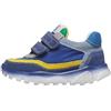 Falcotto Sneakers in Suede e Tessuto Tecnico, Azzurro- 27