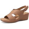QUEEN HELENA Sandali Comodi Sportivi con Sottopiede Ortopedico Casual Donna BZ391