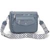 YISUOHOOM Borsa Donna Tracolla Piccola Borsa Marsupio Borsetta Donna Elegante Azzurro Con 5 tasche e 7 scomparti