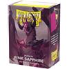 Dragon Shield Sleeve Opache Matte Rosa Zaffiro Standard 100ct 63x88mm MTG Pokemo