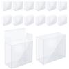 Fukaisu 16pz Protezione ETB, 19,3x16,8x9cm Trasparente Custodia Protettiva per Elite Trainer Box AntiGraffio Protezione Display ETB per Gli Amanti della Collezione