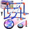 Diealles Shine Giochi Bambini Set Pallone Calcio, Air Hover Ball Palla Calcio Fluttuante Giocattolo Sportivo per Bambini 3-12 Anni, Gioco Calcio con Porta Pallone Calcio Gonfiabile