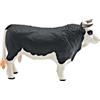 Generisch Cow Statue Figurine, Farm Animal Ornament, Cute Realistic Indoor and Outdoor Decor, Detailed Cow Figure for Dining Room, Study, Garden or Shelf, Rustic Home Accent