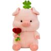 champracer Grazioso maiale di peluche a forma di maiale, piccolo maialino, regalo super morbido per bambini (25 cm)