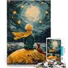 AITEXI puzzle 2000 pezzi per adulti Il piccolo principe e la volpe Giocattolo educativo antistress Lista dei desideri con Babbo Natale 70x100cm