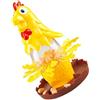 VANZACK Gioco da Tavolo Interattivo Gallina, 1 Pezzo, Plastica, per Bambini | Educativo e Portatile, Stimola Curiosità, Formato Lotto Divertente