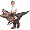 Spooktacular Creations Costume Gonfiabile T-Rex per Bambini, Divertenti Costumi Gonfiabili, Costumi da Dinosauro Cavalcabile Stampati Digitali per Feste in Costume di Halloween