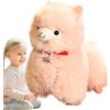 Generico Peluche Soffice Alpaca - Lama Di Peluches Morbido, Bambola Di Lamacorn Coccolone, Peluches | Adorabile Animale Di Peluche Da Abbracciare Per Bambini, Adulti, Camera Da, Asilo, Sala