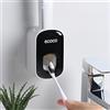 MEIJMJIA-MH Dispenser Dentifricio a Parete, Ciano Scuro