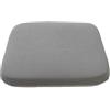 XIEMINLE Cuscini per Sedie da Pranzo con Cravatte, Cuscini per Sedili in Memory Foam per Cucina, Cuscini per Sedie Morbidi e Antiscivolo Quadrati per Ufficio, Giardino, Patio (35 * 35 * 4 cm, Grigio