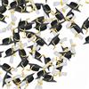 Dermalyx 200 Pezzi Coni di Confetti per Laurea, Decorazioni da Tavolo con Cappello da Diploma E Certificato, Spargiconfetti per Festa di Fine Corso, Addobbi di Congratula