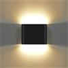 KAWELL 6W Moderno Applique da Parete LED Lampada da Parete Alluminio