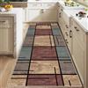 Nqexivo Tappeto Cucina 60 x 220 cm Antiscivolo Lavabile in Lavatrice Lungo per Corridoio Tappeti rug Rettangolare Pelo Corto Carpet per Ingresso, Cucina, Camera da Letto