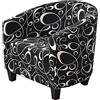 uyeoco Copripoltrona Coprisedili Poltroncina Club Copripoltrona 1 Posto Fodera per Poltrona Chesterfield 1 Posto Cocktail Sedia Coprisedie per Bar Tullsta Verde (Color : #52)