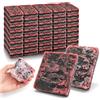 com-four® 40 spugne in lana d'acciaio con sapone, pulizia efficace per pentole, padelle e cucina, rimuove residui bruciati e grasso