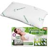 BEST DIRECT RESTFORM Bamboo Pillow Cuscino in Bambù Memory Foam Ortopedico -40x70cm- Cuscino Letto per Dolori Cervicali e Schiena, Traspirante e Ipoallergenico, Fodera in Fibra di Bamboo Lavabile