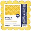 Horeca Candles - Candele Tealight alla Citronella - Set da 200 Candele Profumate - Durata di Combustione 4 Ore - Lumini da Esterno, Balcone, Picnic, Campeggio