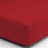 SpazioTessile Lenzuola Sotto con Angoli di Finissimo Puro Cotone Percalle o Federe 3 Volà (Singolo x 80x190, Bordò)