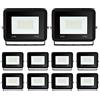 Yakimz faretto LED da esterno, 10x20W proiettore LED, impermeabile IP66, proiettore LED da parete 230V, super luminoso bianco freddo da esterno 1700LM 6000K lampada per illuminazione da esterno