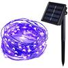 Tuokay 22M 200 LED Ghirlanda di Luci 8 Modalità di Filo di Rame Luci Impermeabili per la Decorazione, Matrimoni, All'aperto e Interni (Viola)