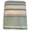 SpazioTessile Telo Arredo P Copritutto Copridivano Copriletto Robusto Panama Cotone Giulia (Verde, 160x260 Singolo)