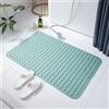 KQIEJUY Tappetino da Doccia Antiscivolo, Tappetino da Bagno con Ventose, Tappeto Antiscivolo da Doccia per Anziani, Tappetino per Piatto Doccia Rettangolare Antiscivolo, Tappeto Bagno 80 x 50 cm