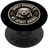 Animale Totem Tasso Del Miele Honey Badger Is My Spirit Animal PopSockets PopGrip Adesivo