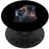 PM-Artistic Il mistico forte re del deserto e della natura PopSockets PopGrip Adesivo