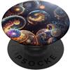 1.98WorksLabo Antico Fondo del Mare, Nascita della Vita PopSockets PopGrip Adesivo
