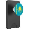 Country Flags Minimalist Graphic (Kazakh Bandiera kazakistana del Kazakistan (telefono fisso) PopSockets PopWallet per MagSafe
