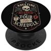 Emo Never Was a Phase Appassionato di musica dal vivo vintage adulto rovinato il mio programma del tour PopSockets PopGrip Adesivo