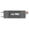 NexPRO Stick - Decoder digitale Terrestre DVB-T2 Nero - Risparmio energetico utilizzando l'alimentazione del televisore, telecomando 2in 1, ideale per televisori a parete