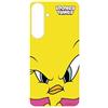 Samsung Looney Tunes Tweety Face FlipSuit Card con tecnologia NFC per Samsung Galaxy S25+ (cover non inclusa), Yellow