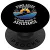 Underwater Ocean Vessels And Tactical Bo Alcune navi progettate per affondare grafica sottomarina PopSockets PopGrip Adesivo