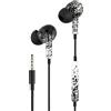 Music Sound | AURICOLARI Fantasy In-Ear | Auricolari con Filo e Microfono - Jack 3.5 Mm - Fantasia Graffiti, One Size
