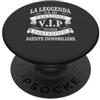 Abbigliamento Lavoro Accessori Regalo Co Divertenti Pensionato Pensione Agente immobiliare PopSockets PopGrip Adesivo