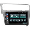 Jf Sound car audio system JF Sound - Autoradio Android JF-033W7-X9C - Per VW Golf 7 - CarPlay e Android Auto Wireless - GPS - 4GB RAM - 64GB ROM - DAB+ - 10 HD - Grigio Satinato - Prodotto in Italia