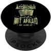 Funny Accordion Player Merch with Polka Ho una fisarmonica e non ho paura di usarla PopSockets PopGrip Adesivo