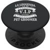Abbigliamento Lavoro Accessori Regalo Co Divertenti Pensionato Pensione Pet groomer PopSockets PopGrip Adesivo
