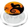 Costume di Halloween spaventoso cane Cor Costume di Halloween divertente e spaventoso del cane Corgi PopSockets PopGrip per MagSafe